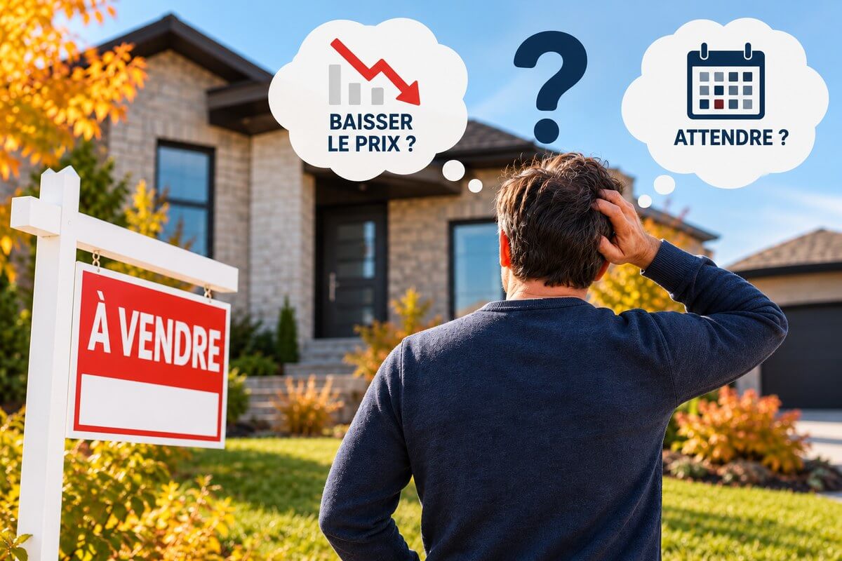 Image de l'article Votre propriété ne se vend pas : faut-il baisser le prix ou attendre?
