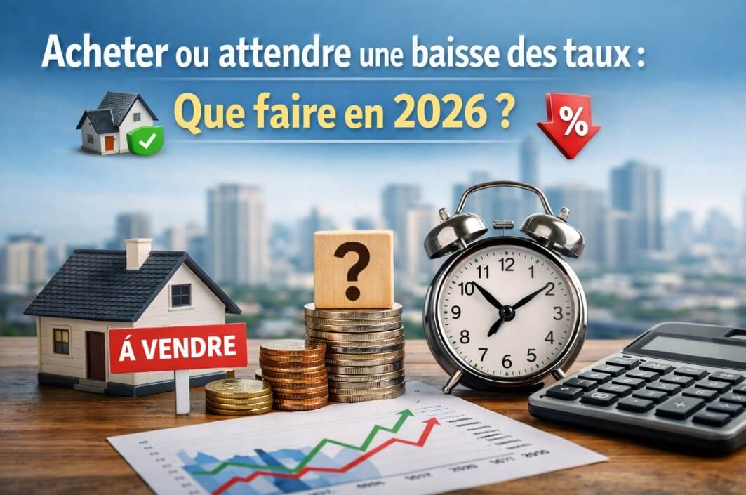 Image de l'article Acheter ou attendre une baisse des taux : que faire en 2026