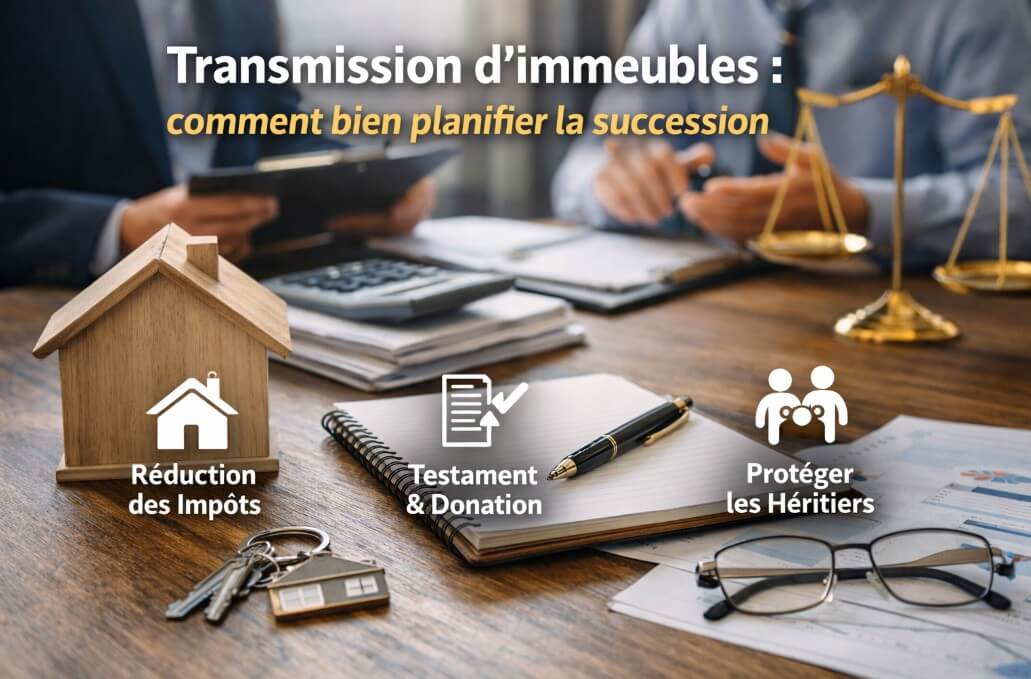 Image de l'article Transmission d’immeubles : comment bien planifier la succession
