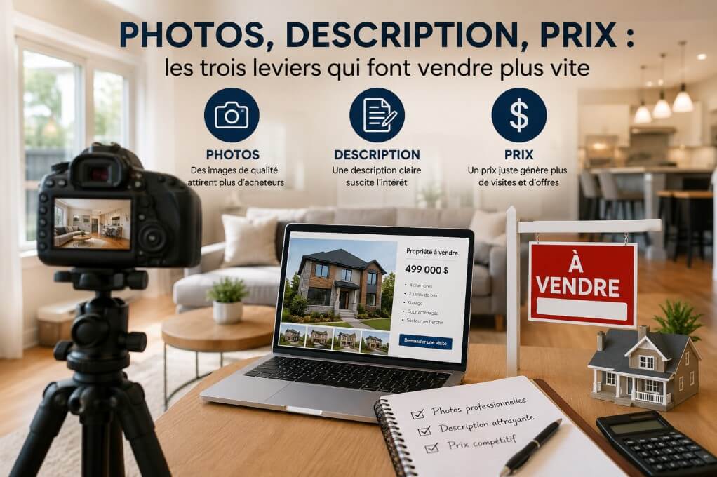 Image de l'article Photos, description, prix : les trois leviers qui font vendre plus vite