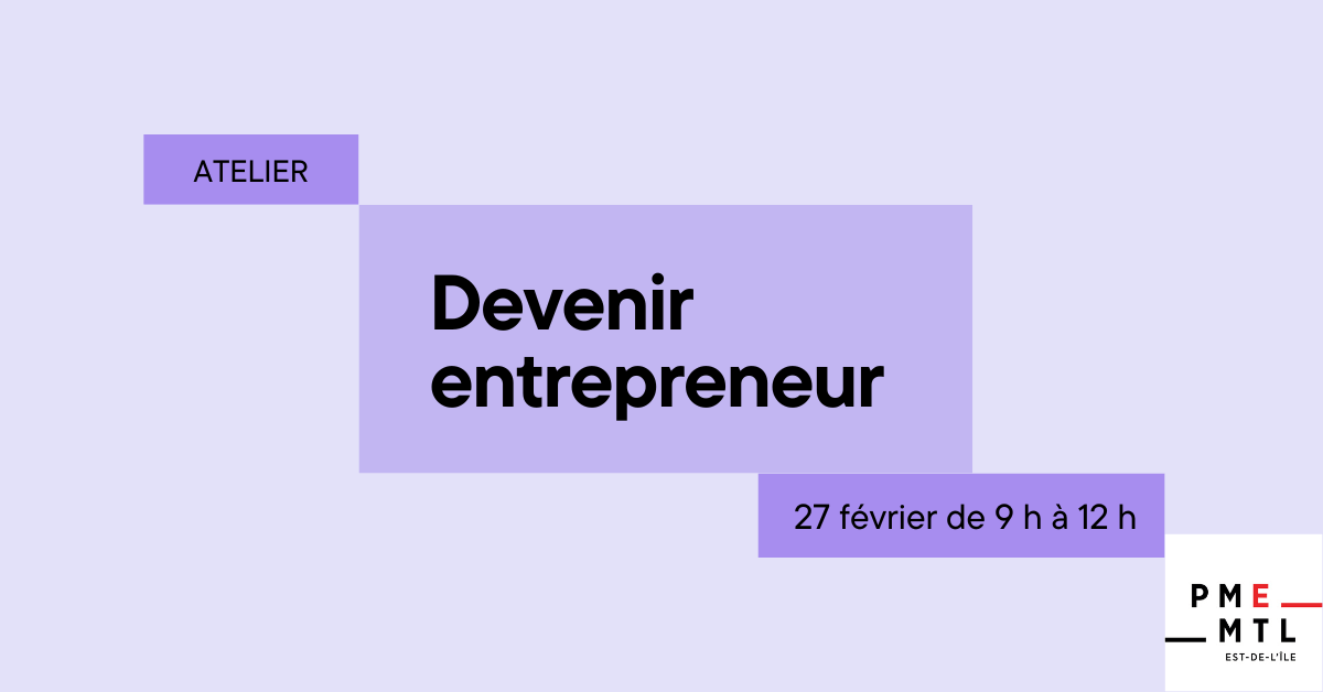 Image de l'article Atelier – Devenir entrepreneur