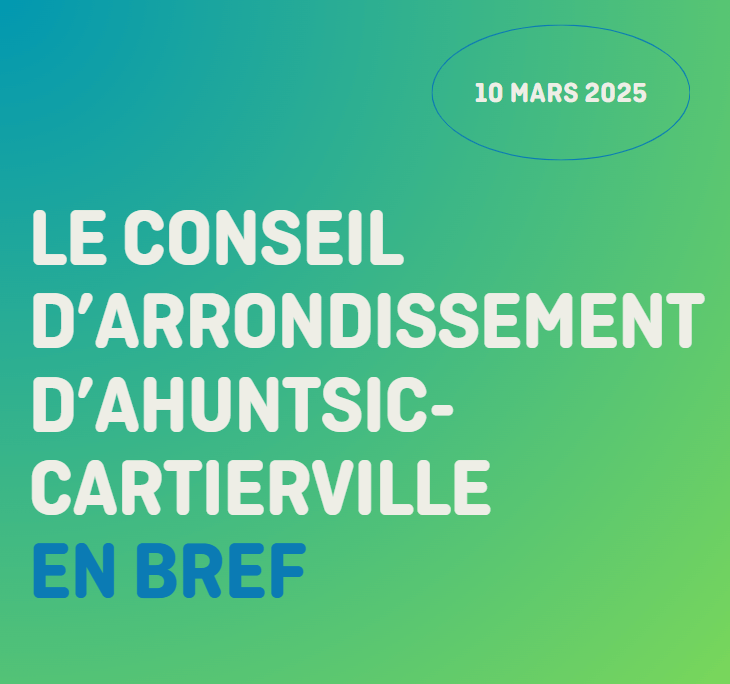 Image de l'article Découvrez les faits saillants du conseil d’arrondissement de mars!