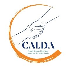 Logo de CALDA ( comité d’accueil local pour les personnes demandant l’asile)