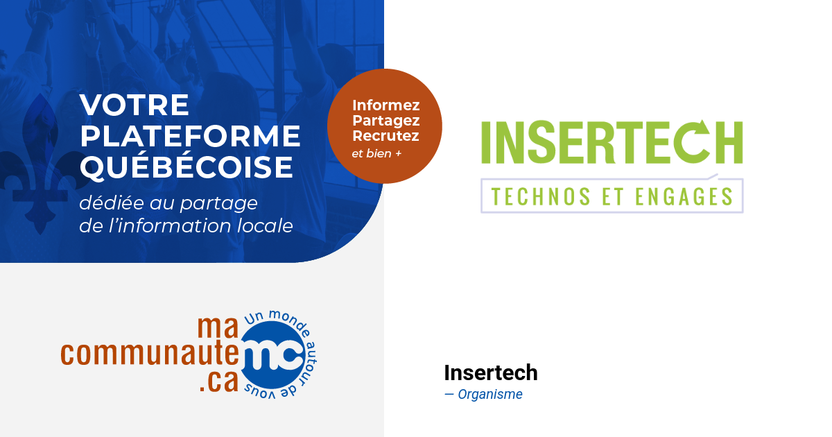 Insertech - Organisme en Économie et développement à Montréal