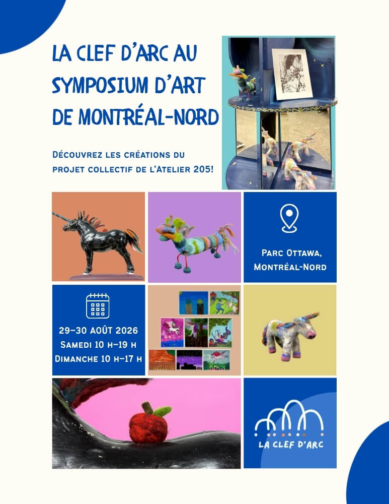 Image de l'article La Clef d’arc au Symposium d’art de Montréal-Nord