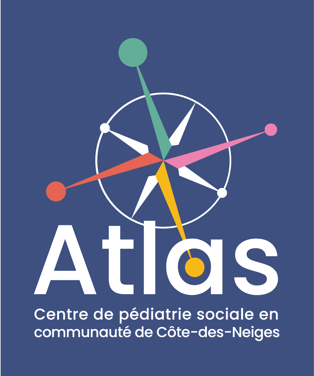 Logo de Atlas, Centre de Pédiatrie Sociale en Communauté de Côte-des-Neiges