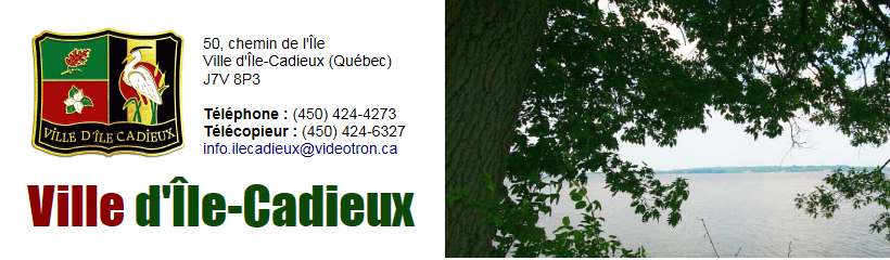 Logo de Ville de L’Île-Cadieux