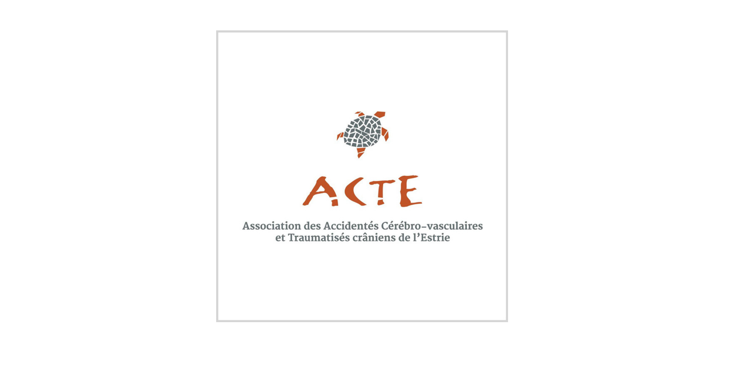 Logo de Acte Estrie (Association des Accidentés Cérébro-vasculaires et Traumatisés Crâniens)