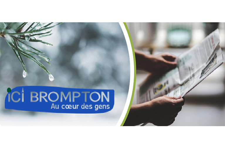Logo de Journal communautaire ICI Brompton