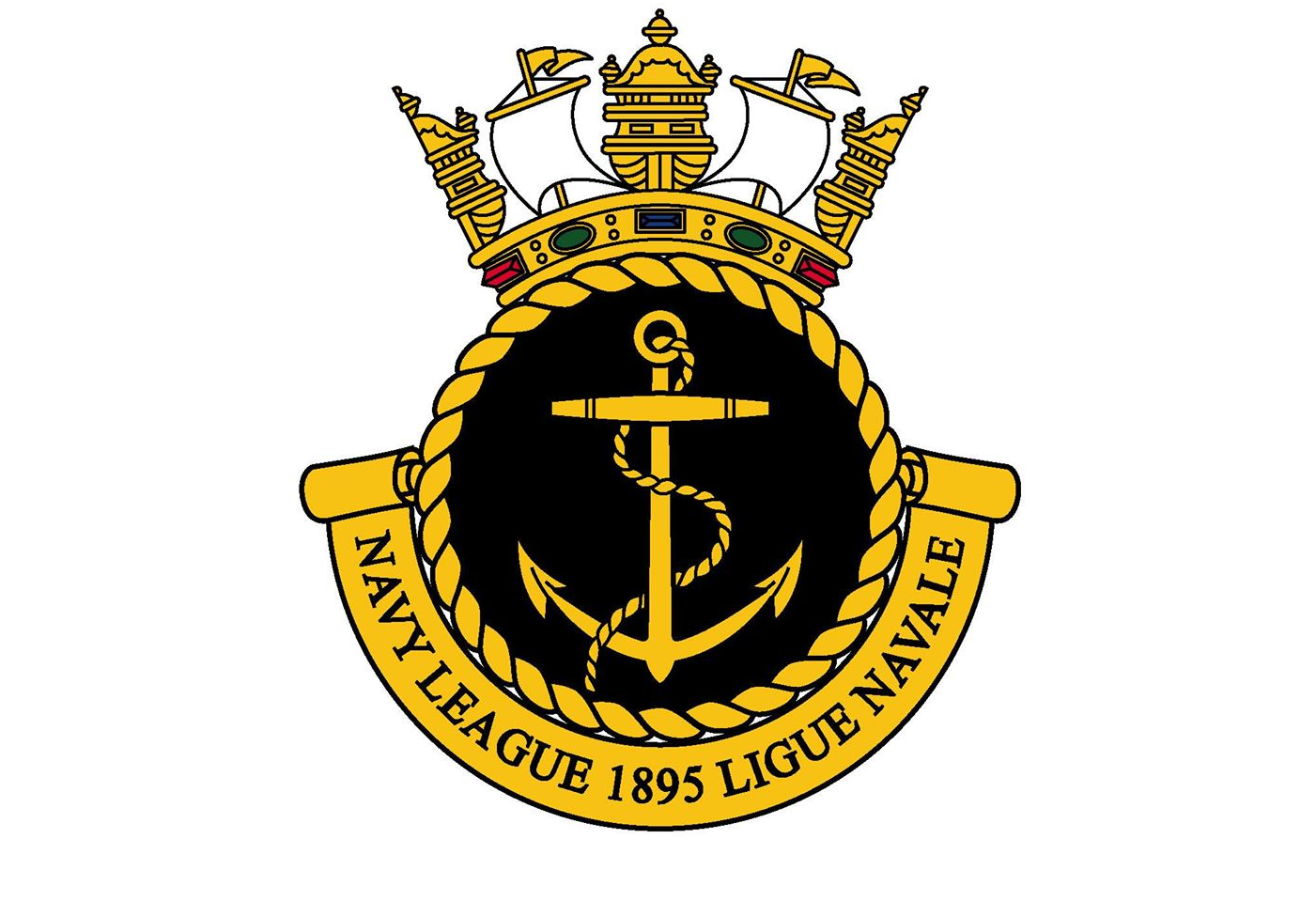 Logo de Ligue Navale du Canada – Succursale de Sherbrooke