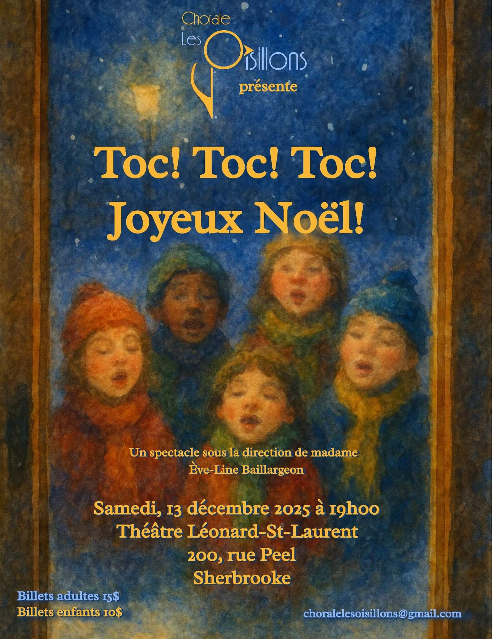 Image de l'article Spectacle de Noël 2025 – Chorale les Oisillons