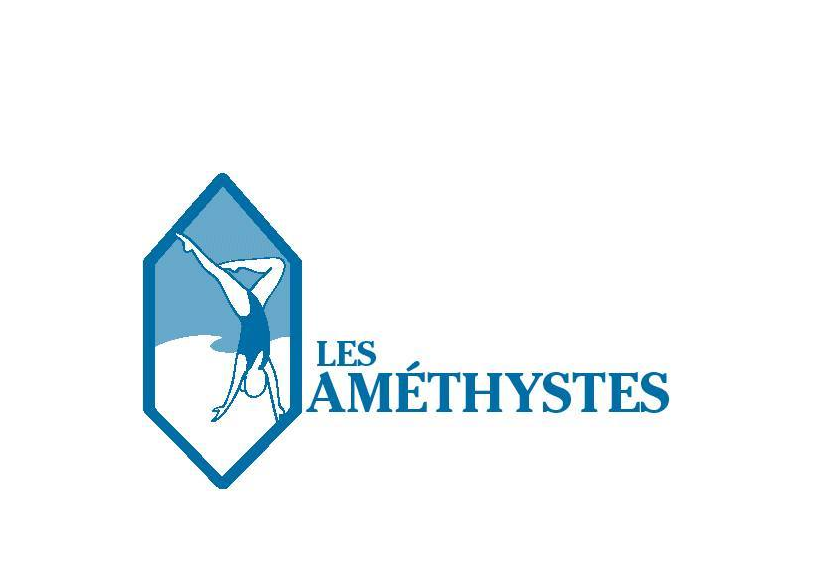 Logo de Club de natation artistique Les Améthystes de Sherbrooke