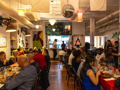 Groupe au Bistro des Balcons