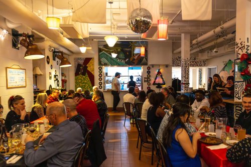 Groupe au Bistro des Balcons