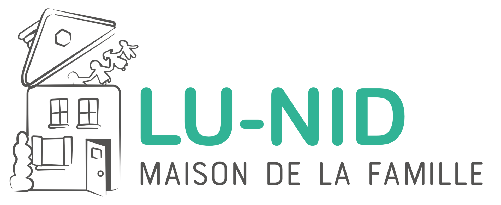 Logo de Lu-nid Maison de la famille