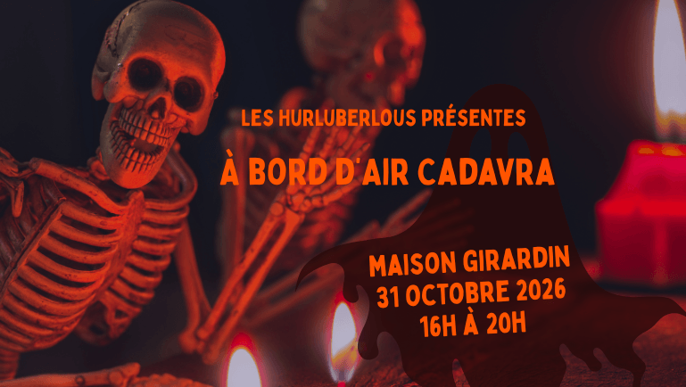 Image de l'article ACTIVITÉ | À bord d’Air Cadavra avec les hurluberlous | HALLOWEEN 2026