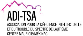 Logo de Association pour la déficience intellectuelle et du trouble du spectre de l’autisme Centre-Mauricie/Mékinac