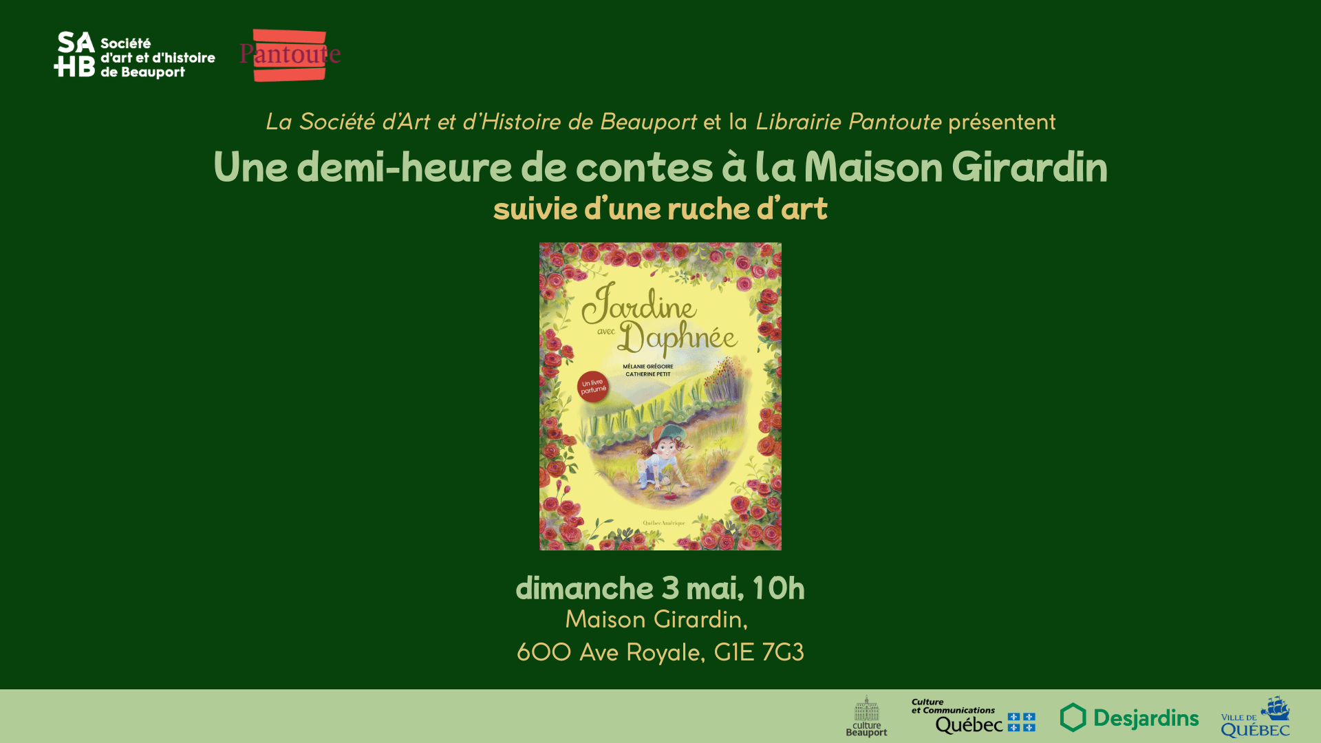 Image de l'article DEMI-HEURE DE CONTES ET RUCHE D’ART | Jardine avec Daphnée