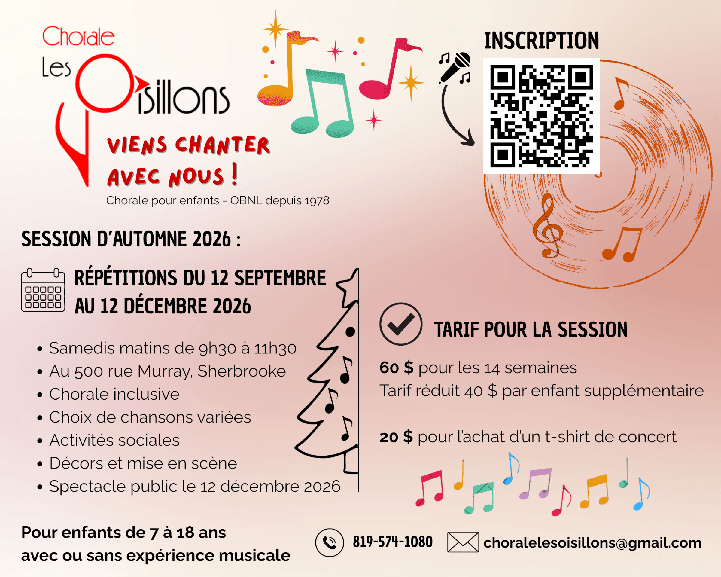 Image de l'article Inscription – Session d’automne 2026