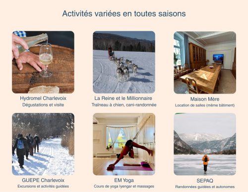 Activités groupes Bistro des Balcons
