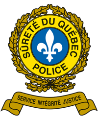 Logo de Sûreté du Québec, District Nord, région Abitibi-Témiscamingue – Nord-du-Québec