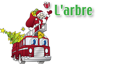 Logo de Association des pompiers professionnels de Québec, Arbre de Noël