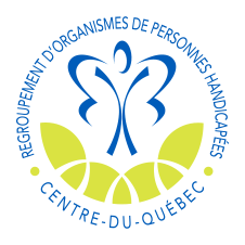 Logo de Regroupement des organismes de personnes handicapées Centre-du-Québec