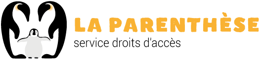 Logo de La Parenthèse – Service droits d’accès