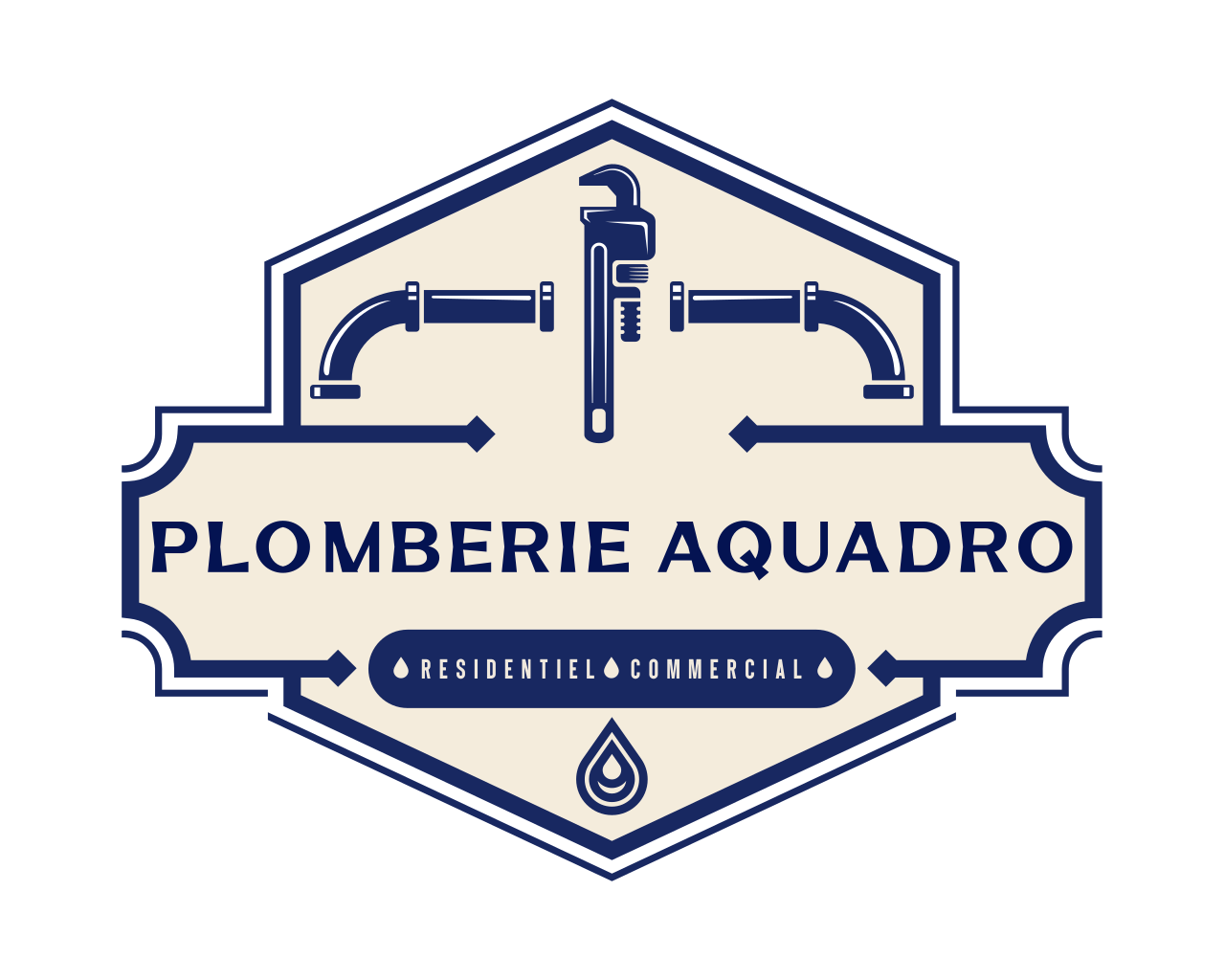 Logo de Plomberie Aquadro inc.
