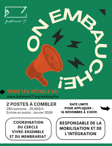 Porte-voix ON EMBAUCHE