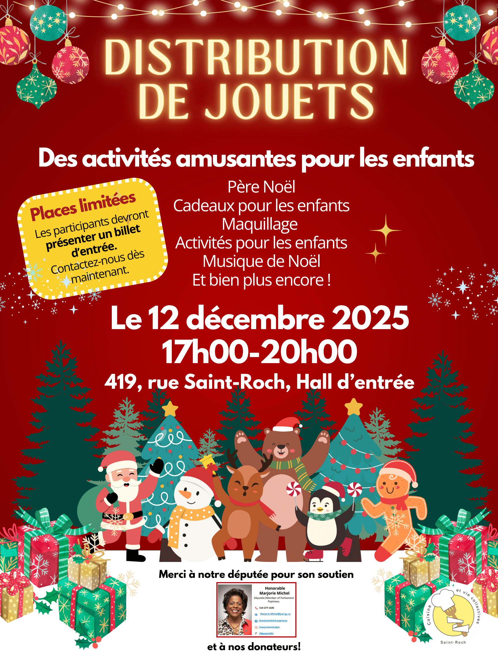 Image de l'article Distribution de jouets de Noël pour les enfants