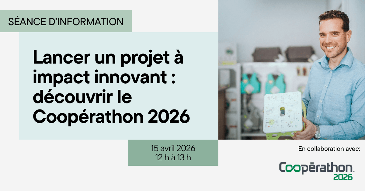 Image de l'article Lancer un projet à impact innovant : découvrir le Coopérathon 2026