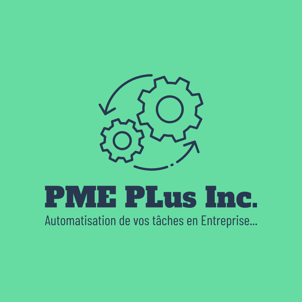 Logo de PME Plus Inc. – Automatisation en entreprise