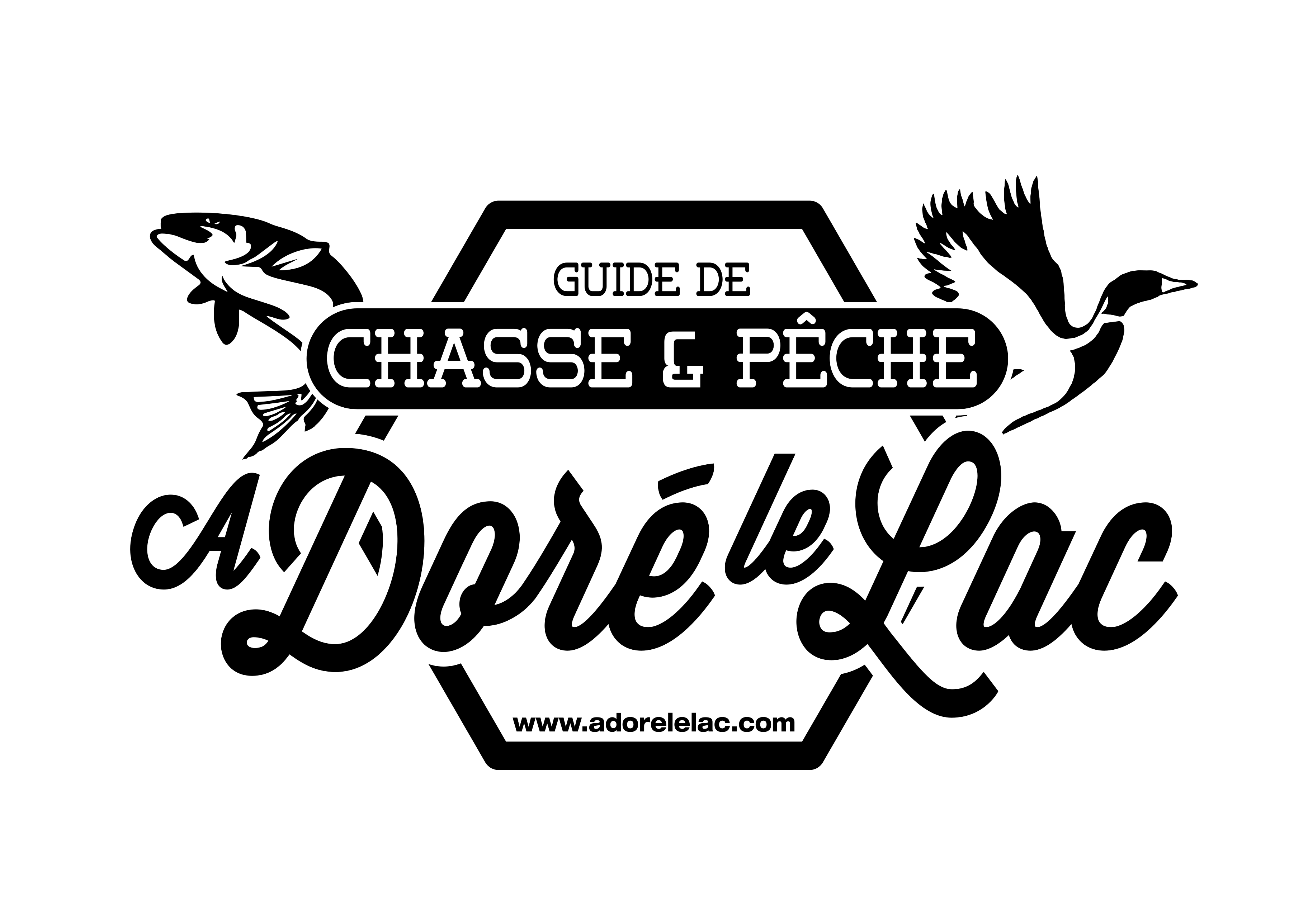 Logo de Guide de pêche Lac St-jean, a doré le lac