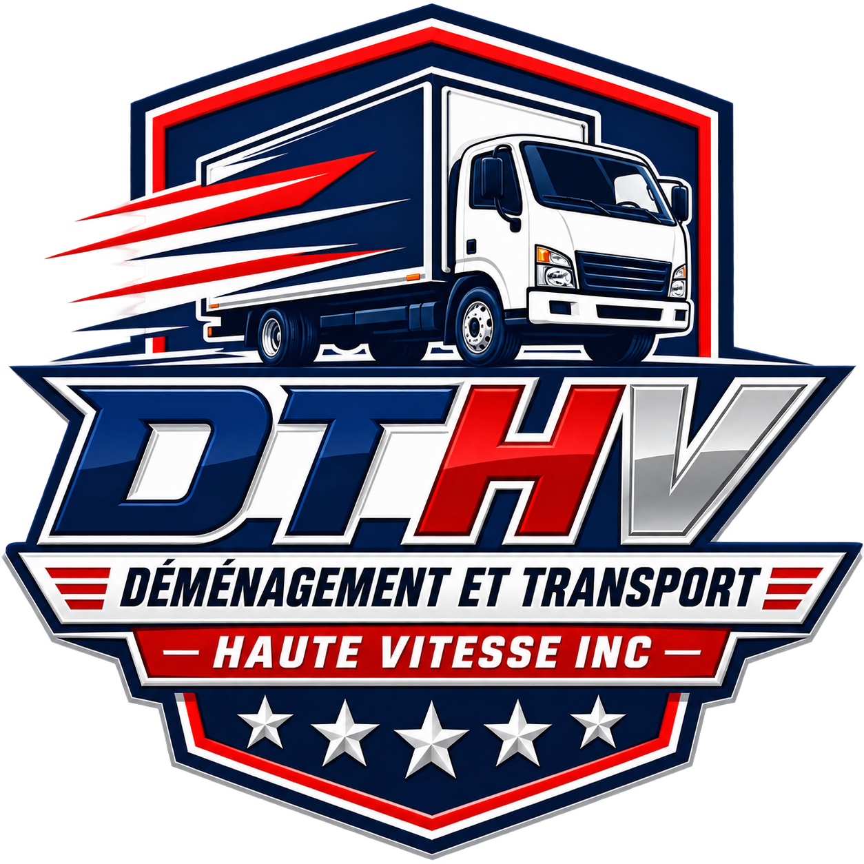 Logo de Déménagement et transport haute vitesse inc.