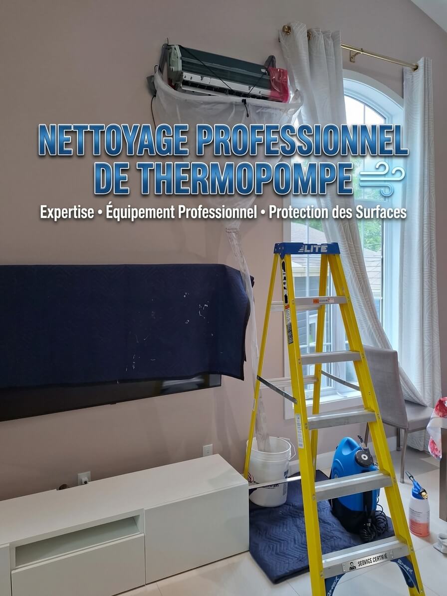 Image de l'article Nettoyage de thermopompe murale à Lévis