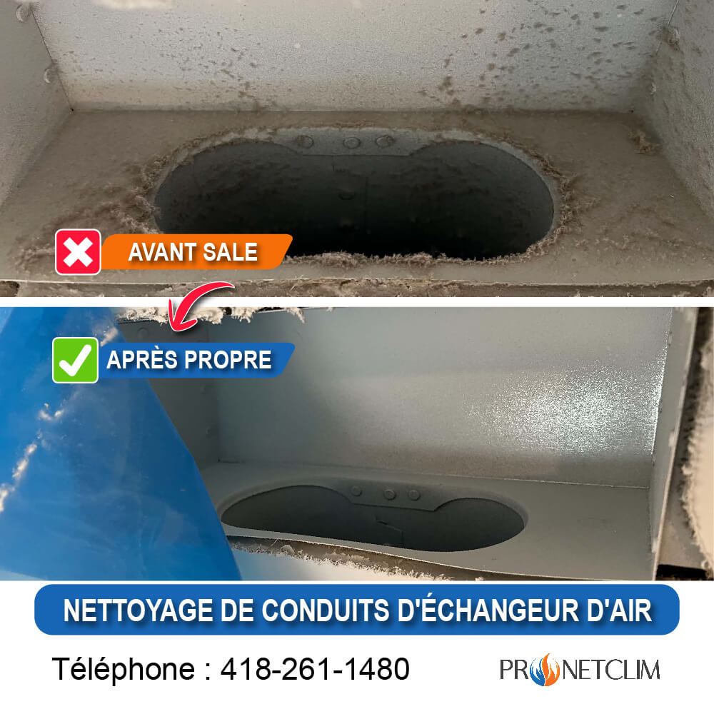 Image de l'article Nettoyage d’échangeur d’air à Beauport à partir de 599 $