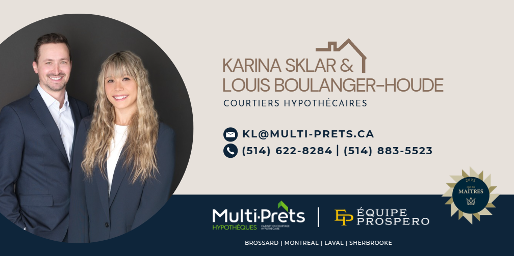 Logo de Multi-Prêts Hypothèques – Karina Sklar et Louis Boulanger-Houde, Courtiers Hypothécaires
